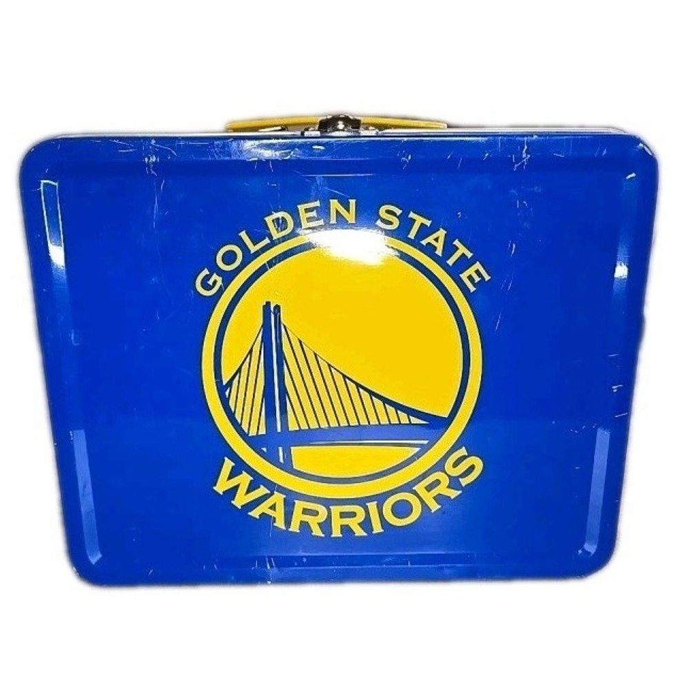 Golden State Warriors Lunch Box SGA Chase Center Tin Collectible 2024 Retro